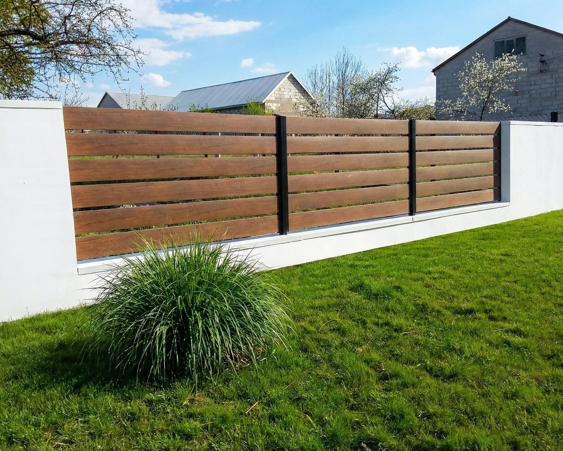 Nowoczesne ogrodzenie - Realizacja 8