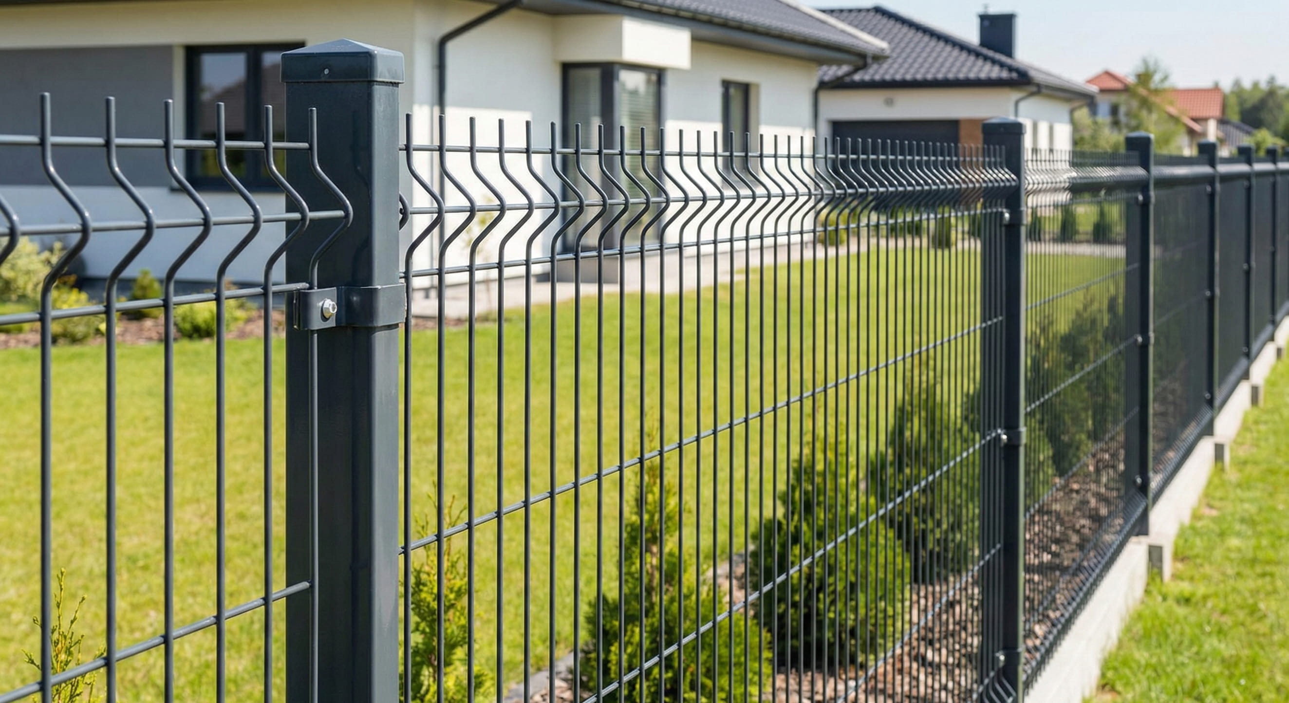 Ogrodzenie Palisadowe - Furtka i przęsła